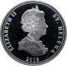 Купить Остров Святой Елены 25 пенсов 2013 "Битва под Лейпцигом"