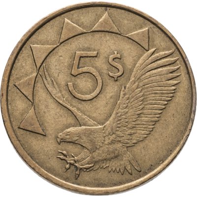 купить Намибия 5 долларов 1993