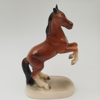 купить Статуэтка "Лошадь на дыбах", фаянс, роспись, Германия, 1941-1958 гг.