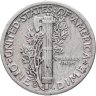 Купить США 10 центов (дайм, one dime) 1940 D Mercury Dime (дайм «Меркурий») знак монетного двора "D" - Денвер