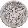 Купить США 25 центов (квотер, 1/4 доллара, quarter dollar) 1907 Barber Quarter Без отметки монетного двора
