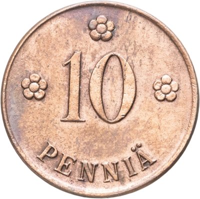 купить Финляндия 10 пенни (pennia) 1920