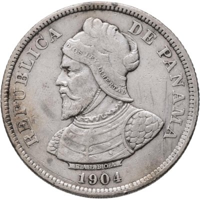 купить Панама 25 сентесимо 1904