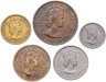 Купить Британские Карибские Территории (Восточные Карибы) набор монет 1955 (5 штук)
