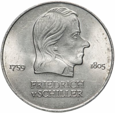 купить Германия (ГДР) 20 марок 1972 год Фридрих Шиллер