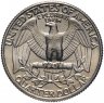 Купить США 25 центов (квотер, 1/4 доллара, quarter dollar) 1981 D Washington Quarter (Вашингтон) знак монетного двора "D"