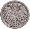 Купить Германия 5 пфеннигов (pfennig) 1897, знак монетного двора: "D" - Мюнхен