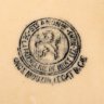 Купить Блюдо сервировочное для подачи спаржи, Mouzin Lecat & Cie Nimy, фаянс, роспись, Бельгия, 1890-1920 гг.