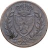 Купить Сардиния 5 чентезимо (centesimi) 1826
