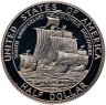 Купить США 50 центов (1/2 доллара, half dollar) 1992 Proof Columbus Quincentenary (500 лет открытия Америки Христофором Колумбом)