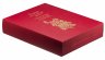 Купить Острова Кука 5 долларов 2008  "Пионы - цветы небесной красоты" в футляре на подставке, с сертификатом