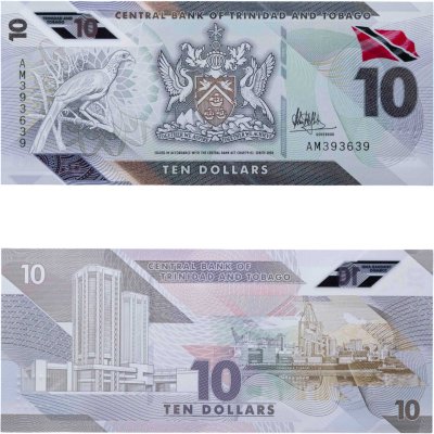 купить Тринидад и Тобаго 10 долларов 2020 (Пластик Pick NL)