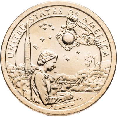 купить США 1 доллар 2019 "Индейцы в космической программе"