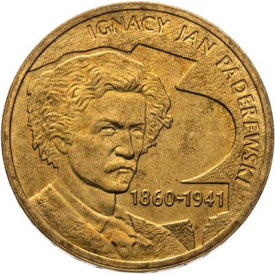 купить Польша 2 злотых 2011 "70 лет со дня смерти Игнация Яна Падеревского"