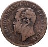 Купить Италия 5 чентезимо 1862, знак монетного двора: "N" - Неаполь