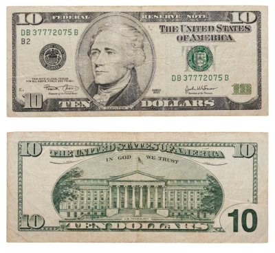 купить США 10 долларов 2003 год (Pick 518) B-Нью Йорк