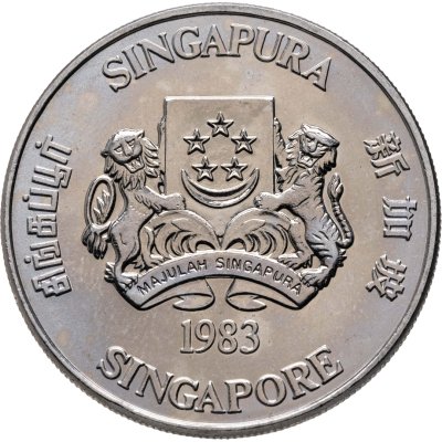 купить Сингапур 10 долларов (dollars) 1983 "Год свиньи"