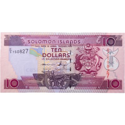 купить Соломоновы острова 10 долларов 2002-2009