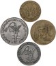 Купить Западная Африка набор монет 1971-1982 (4 штуки)