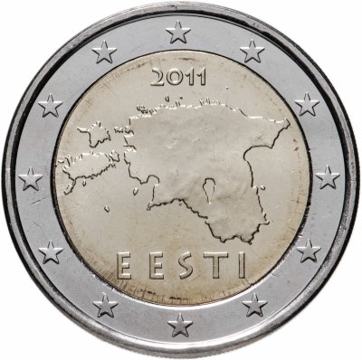купить Эстония 2 евро 2011 обычная