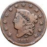 Купить США 1 цент (cent)  1831