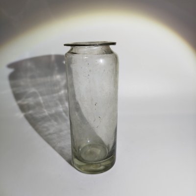 купить Банка цилиндрической формы, стекло, Россия, 1900-1940 гг.