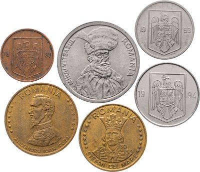 купить Румыния набор монет для обращения 1993-1994 (6 штук)