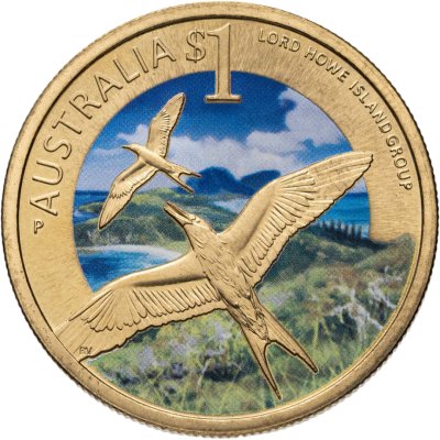 купить Австралия 1 доллар (dollar) 2012 "Юбилей Австралии - Острова Лорд-Хау"