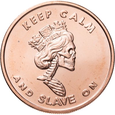 купить США 2017 "Keep Calm and Slave On"