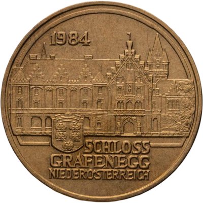 купить Австрия 20 шиллингов (shillings) 1984 "Дворец Графенег"