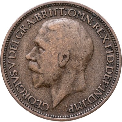 купить Великобритания 1/2 пенни (penny) 1926