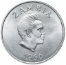 Купить Замбия 2 шиллинга (shillings) 1966