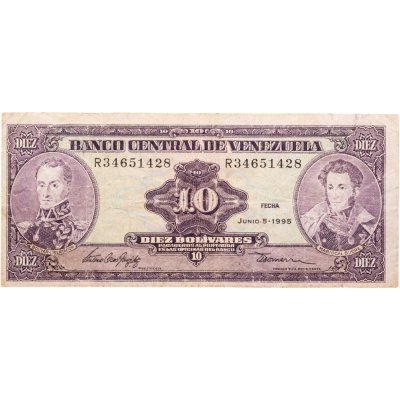 купить Венесуэла 10 боливар 1986 (1995)
