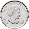 Купить Канада 25 центов (cents) 2009 "Женский хоккей"