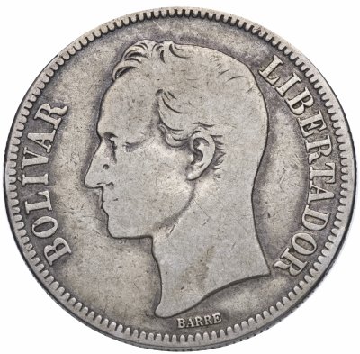 Купить Венесуэла 5 боливар 1936