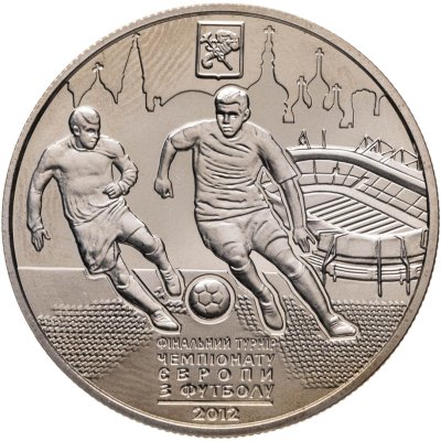 купить Украина 5 гривен 2011 "Финальный турнир чемпионата Европы по футболу 2012, Харьков"