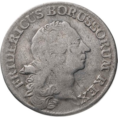купить Германия, Пруссия 1/6 талера 1765
