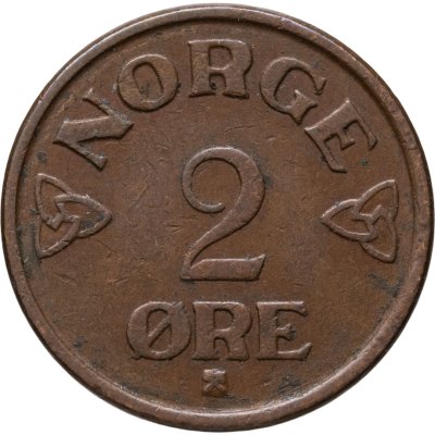 купить Норвегия 2 эре (ore) 1953