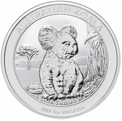 купить Австралия 1 доллар (dollar) 2017 P Australian Koala (коала)
