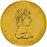 Купить Канада 50 dollars (долларов) 1987   Canadian Gold Maple Leaf (Канадский кленовый лист)