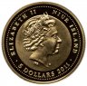 Купить Ниуэ 5 долларов (dollars) 2011 "Год дракона - 2012" в футляре с сертификатом