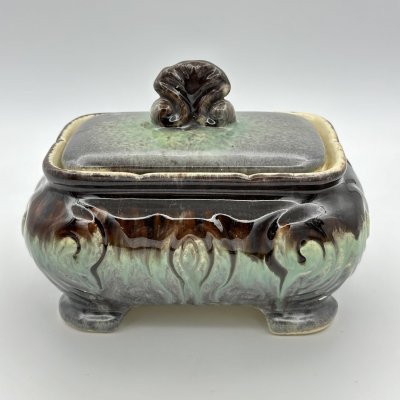 купить Шкатулка (бисквитница), фаянс, поливы, Германия, 1960-1990 гг.