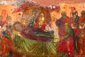 Купить Икона "Успение Пресвятой Богородицы", дерево, темпера, Российская империя, 1880-1915 гг.
