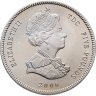 Купить Тристан-да-Кунья 5 фунтов (pounds) 2006 "80 лет со дня рождения Королевы Елизаветы II - монограмма"