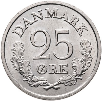 купить Дания 25 эре (ore) 1961