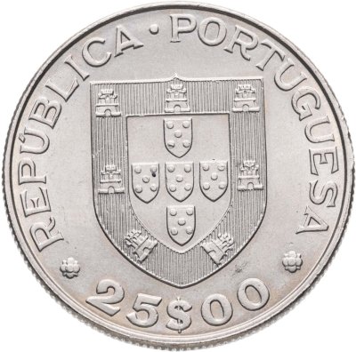 купить Португалия 25 эскудо (escudos) 1982 Чемпионат мира по хоккею на роликах