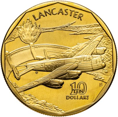 купить Маршалловы Острова 10 долларов 1991 "Avro Lancaster"