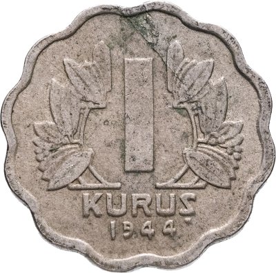 купить Турция 1 куруш (kurus) 1944