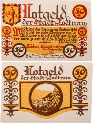 купить Австрия нотгельды 50 пфеннигов 1921