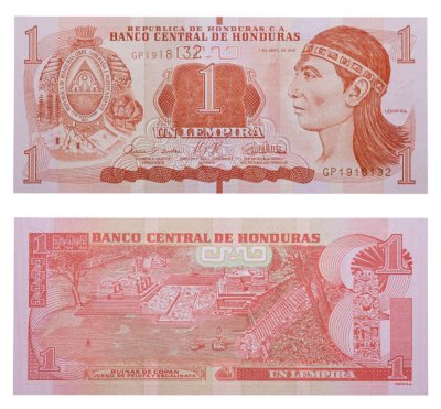 купить Гондурас 1 лемпира 2022 год (Pick 96)